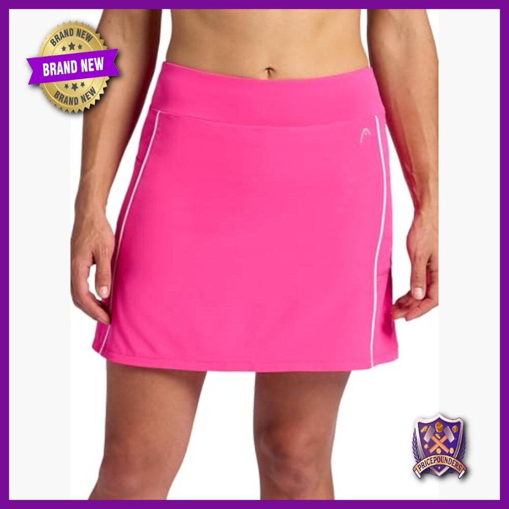 Women's Golf Skort with Built-in Shorts, Pockets, Moisture-Wicking Fabric - Picture 2 of 7